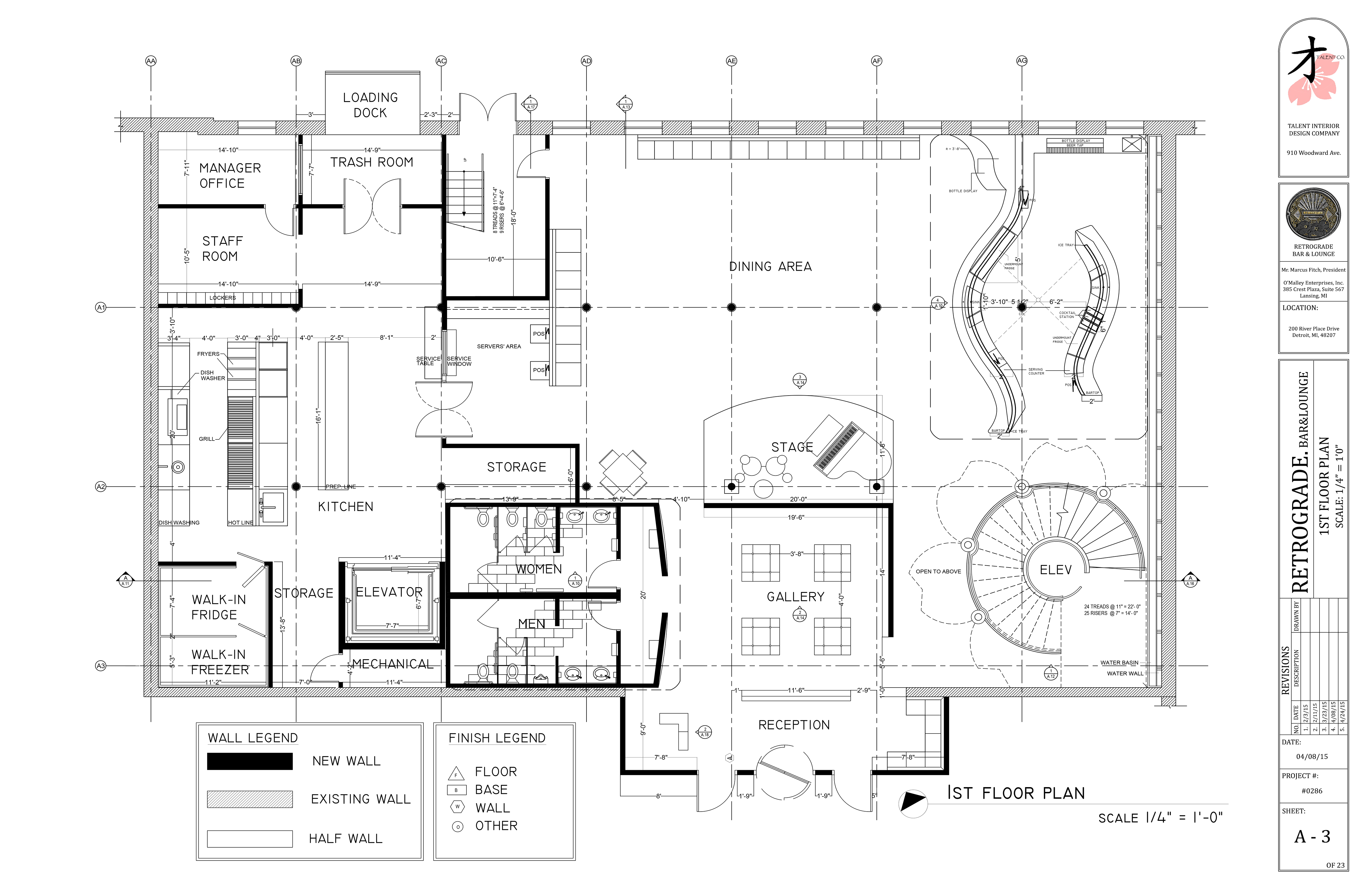 First floor plan